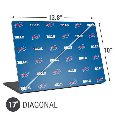 NFL Buffalo Bills Blitz Series Universal Laptop 17in (13.8 x 10in) Skin