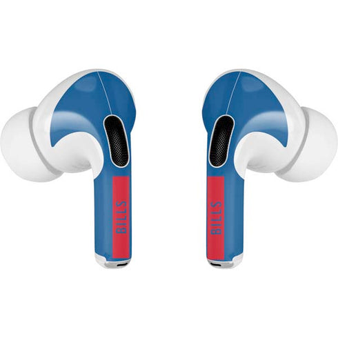 NFL Buffalo Bills Blue Performance Series AirPods Pro 2nd Gen Skin