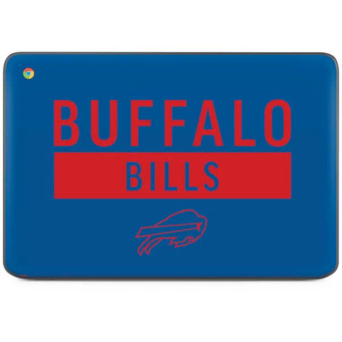 NFL Buffalo Bills Blue Performance Series HP Chromebook Skin