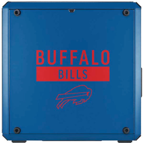 NFL Buffalo Bills Blue Performance Series Cooler Master MasterBox Q300L Mini Tower Skin