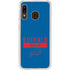 NFL Buffalo Bills Blue Performance Series Galaxy A20 Clear Case