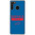 NFL Buffalo Bills Blue Performance Series Galaxy A21 Clear Case