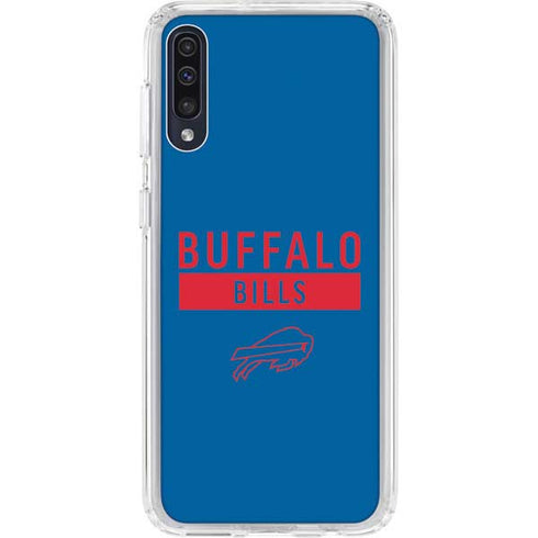 NFL Buffalo Bills Blue Performance Series Galaxy A50 Clear Case