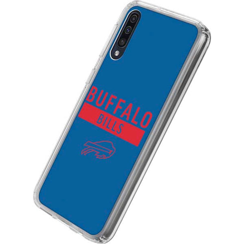 NFL Buffalo Bills Blue Performance Series Galaxy A50 Clear Case