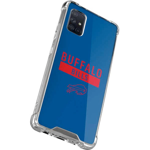 NFL Buffalo Bills Blue Performance Series Galaxy A51 5G Clear Case