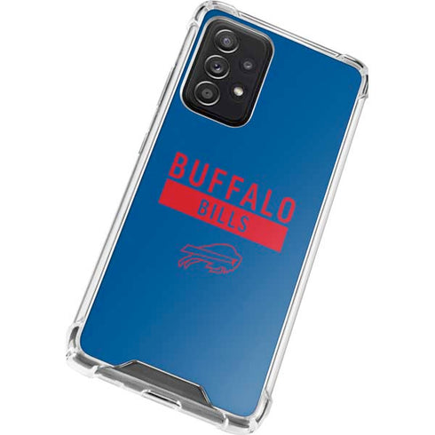 NFL Buffalo Bills Blue Performance Series Galaxy A52 5G Clear Case