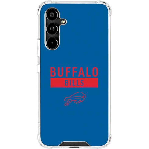 NFL Buffalo Bills Blue Performance Series Galaxy A54 5G Clear Case