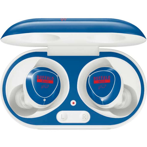 NFL Buffalo Bills Blue Performance Series Galaxy Buds Plus Skin