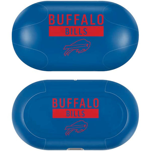 NFL Buffalo Bills Blue Performance Series Galaxy Buds Plus Skin