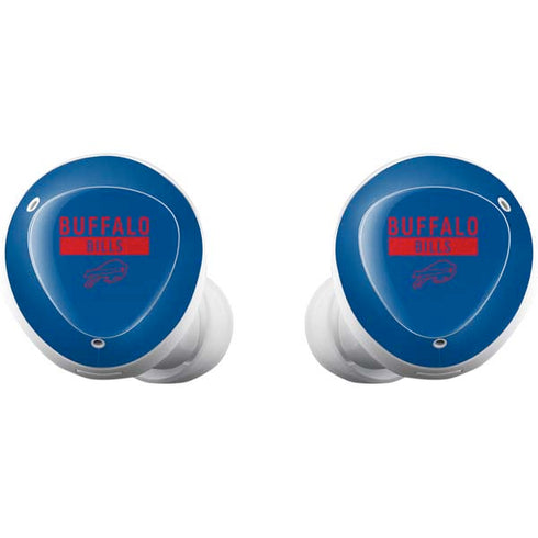 NFL Buffalo Bills Blue Performance Series Galaxy Buds Plus Skin