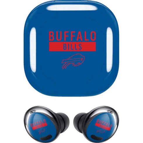 NFL Buffalo Bills Blue Performance Series Galaxy Buds Pro Skin