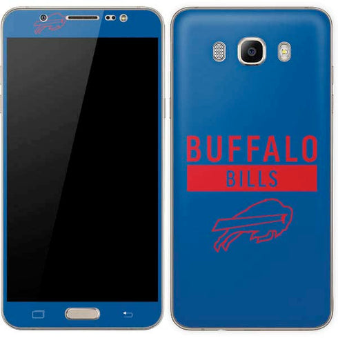 NFL Buffalo Bills Blue Performance Series Galaxy J7 Skin