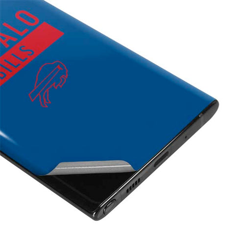 NFL Buffalo Bills Blue Performance Series Galaxy Note 10 Skin