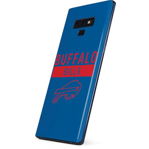 NFL Buffalo Bills Blue Performance Series Galaxy Note 9 Skin