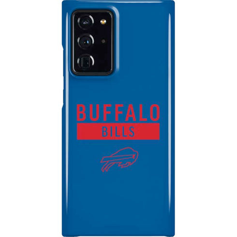 NFL Buffalo Bills Blue Performance Series Galaxy Note20 Ultra 5G Lite Case