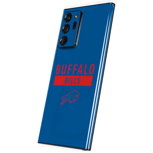 NFL Buffalo Bills Blue Performance Series Galaxy Note20 Ultra 5G Skin