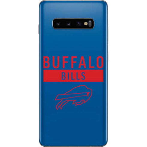 NFL Buffalo Bills Blue Performance Series Galaxy S10 Plus Skin