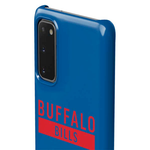 NFL Buffalo Bills Blue Performance Series Galaxy S20 Lite Case