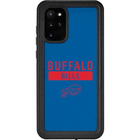 NFL Buffalo Bills Blue Performance Series Galaxy S20 Plus Waterproof Case