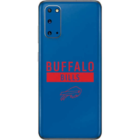 NFL Buffalo Bills Blue Performance Series Galaxy S20 Skin