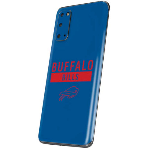 NFL Buffalo Bills Blue Performance Series Galaxy S20 Skin