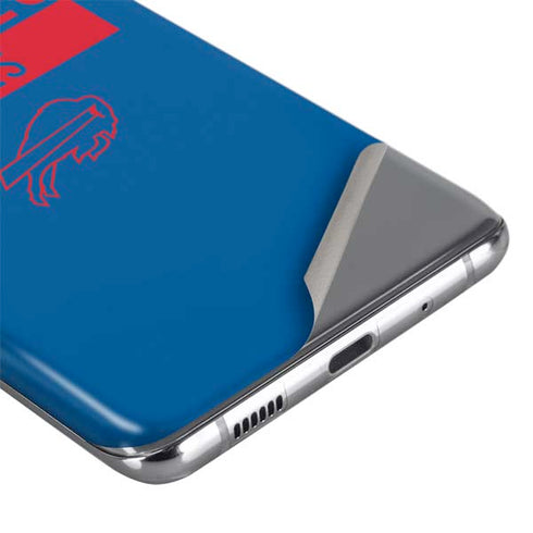 NFL Buffalo Bills Blue Performance Series Galaxy S20 Skin
