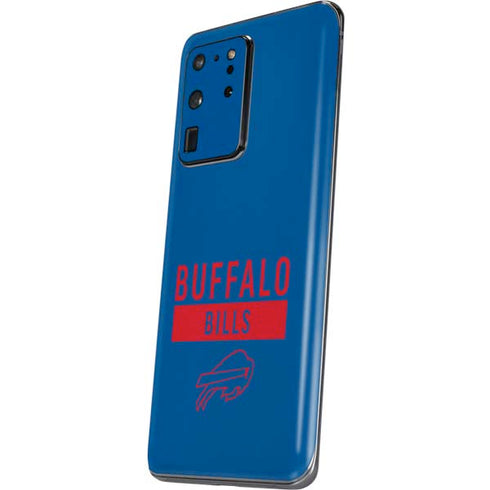 NFL Buffalo Bills Blue Performance Series Galaxy S20 Ultra 5G Skin