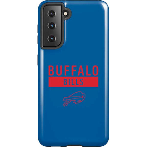 NFL Buffalo Bills Blue Performance Series Galaxy S21 5G Pro Case