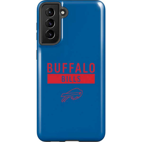 NFL Buffalo Bills Blue Performance Series Galaxy S21 Plus 5G Pro Case