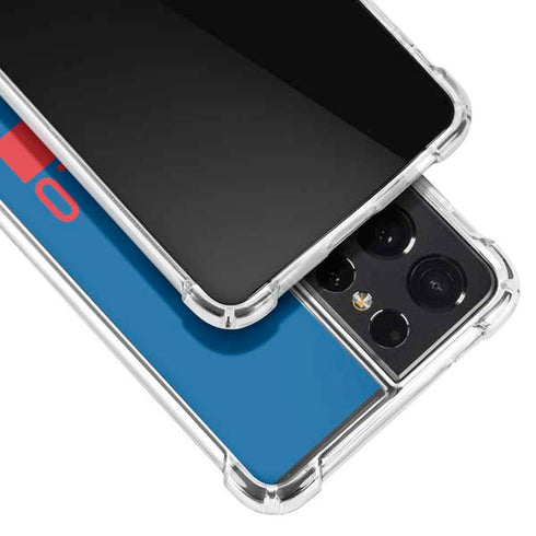 NFL Buffalo Bills Blue Performance Series Galaxy S21 Ultra 5G Clear Case