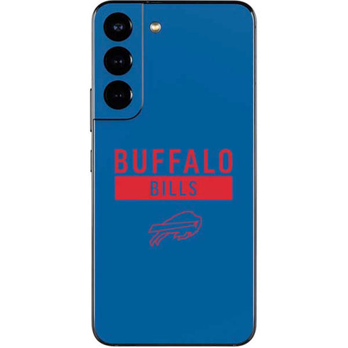NFL Buffalo Bills Blue Performance Series Galaxy S22 Skin