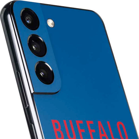 NFL Buffalo Bills Blue Performance Series Galaxy S22 Skin