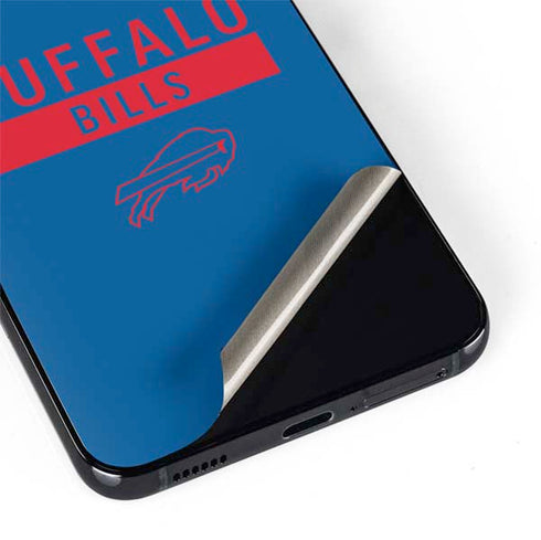 NFL Buffalo Bills Blue Performance Series Galaxy S22 Skin