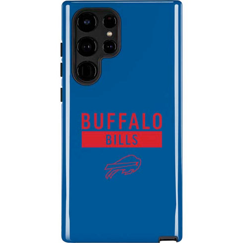 NFL Buffalo Bills Blue Performance Series Galaxy S22 Ultra Pro Case