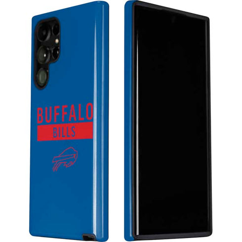 NFL Buffalo Bills Blue Performance Series Galaxy S22 Ultra Pro Case