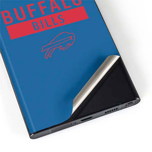 NFL Buffalo Bills Blue Performance Series Galaxy S22 Ultra Skin