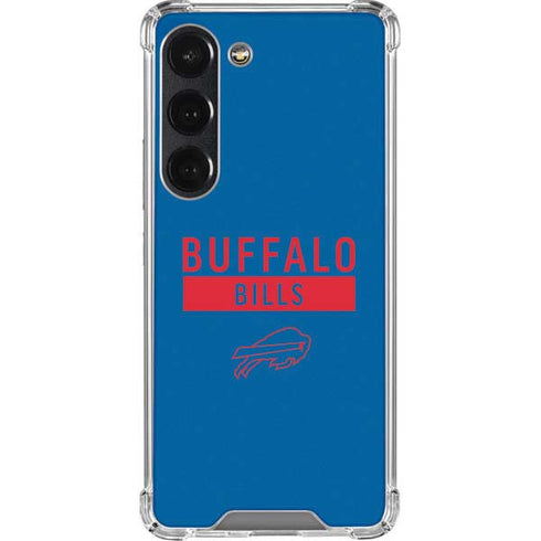 NFL Buffalo Bills Blue Performance Series Galaxy S23 Clear Case