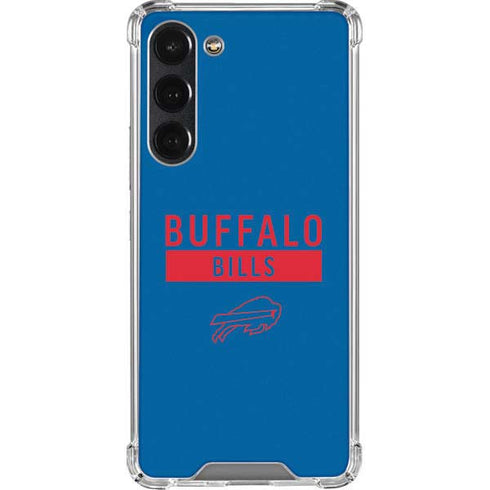 NFL Buffalo Bills Blue Performance Series Galaxy S23 Plus Clear Case