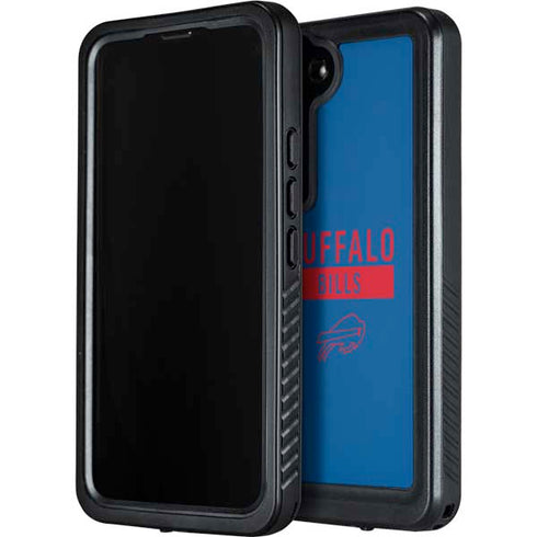 NFL Buffalo Bills Blue Performance Series Galaxy S23 Plus Waterproof Case