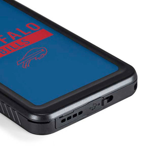 NFL Buffalo Bills Blue Performance Series Galaxy S23 Plus Waterproof Case