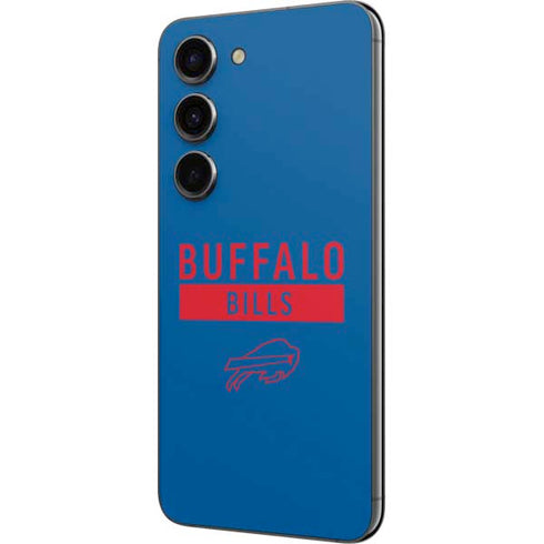 NFL Buffalo Bills Blue Performance Series Galaxy S23 Skin