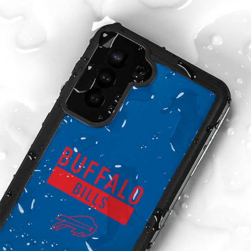 NFL Buffalo Bills Blue Performance Series Galaxy S23 Waterproof Case