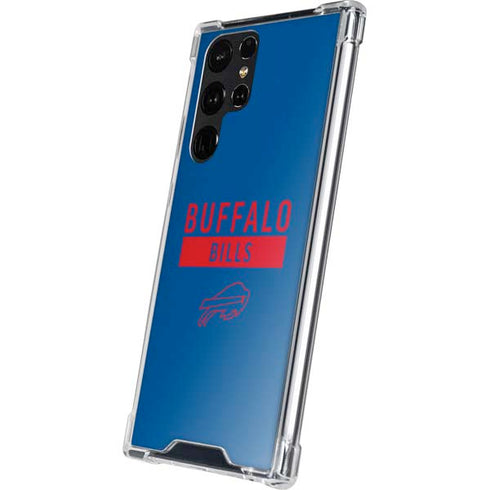 NFL Buffalo Bills Blue Performance Series Galaxy S24 Ultra Clear Case