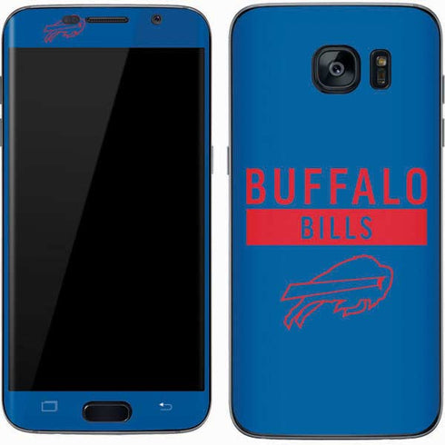 NFL Buffalo Bills Blue Performance Series Galaxy S7 Skin