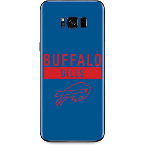 NFL Buffalo Bills Blue Performance Series Galaxy S8 Plus Skin