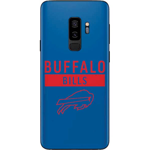 NFL Buffalo Bills Blue Performance Series Galaxy S9 Plus Skin