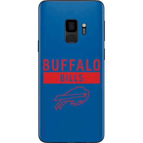 NFL Buffalo Bills Blue Performance Series Galaxy S9 Skin
