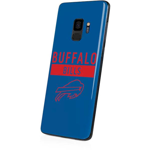 NFL Buffalo Bills Blue Performance Series Galaxy S9 Skin