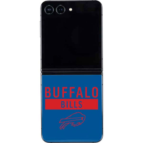 NFL Buffalo Bills Blue Performance Series Galaxy Z Flip5 5G Skin