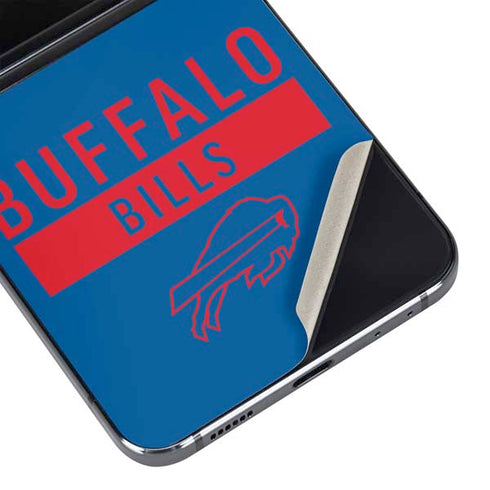 NFL Buffalo Bills Blue Performance Series Galaxy Z Flip5 5G Skin